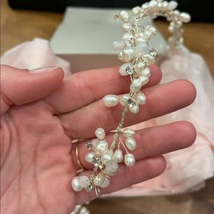 Madeleine’s Daughter one of a kind handmade beaded hairpiece, never been worn!